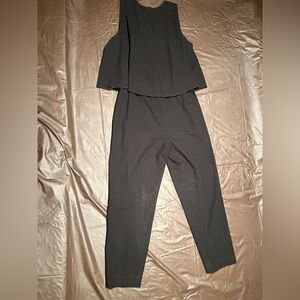 Club Monaco Black Jumpsuit. Size 2.
